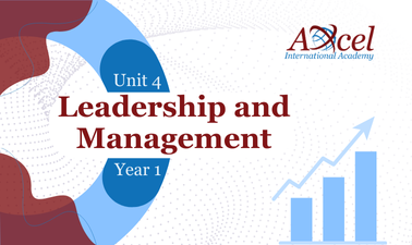 BTEC HND in Business - U4 - Leadership and Management BY1-U4