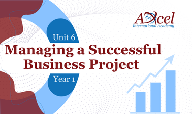 BTEC HND in Business - U6 - Managing a Successful Business Project BY1-U6